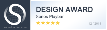 Design Award: Sonos Playbar - 12/2014